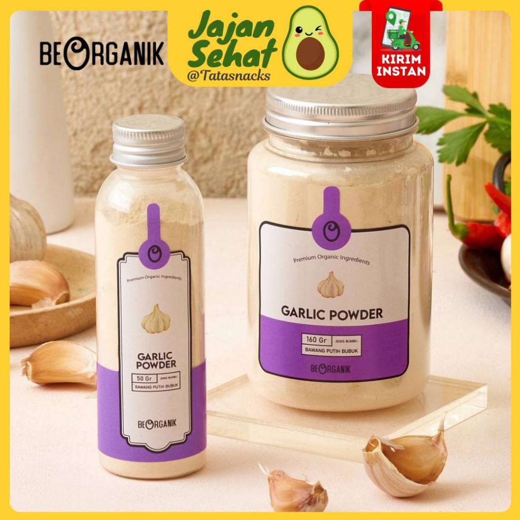 

Beorganik Garlic Powder / Bawang Putih Bubuk