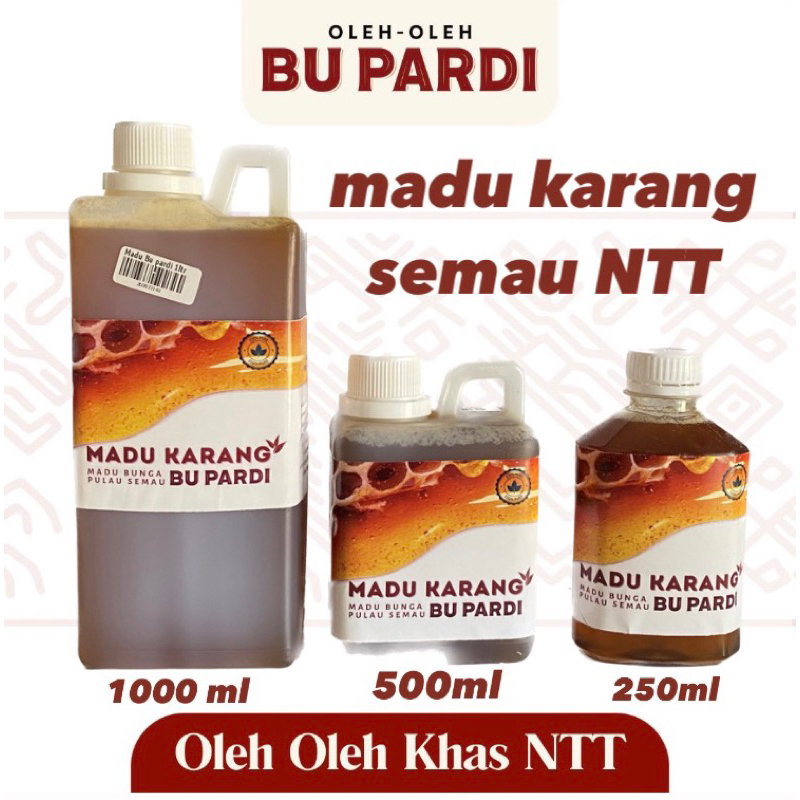 

Madu Karang Khas NTT Pulau Semau Bu Pardi