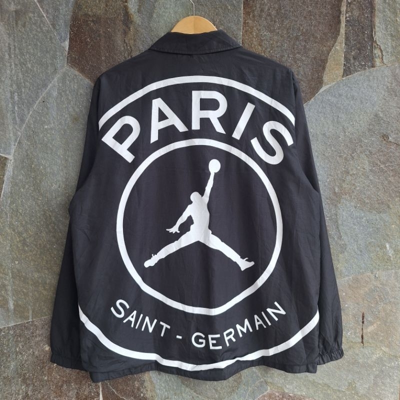 Air Jordan x PSG Coach Jacket