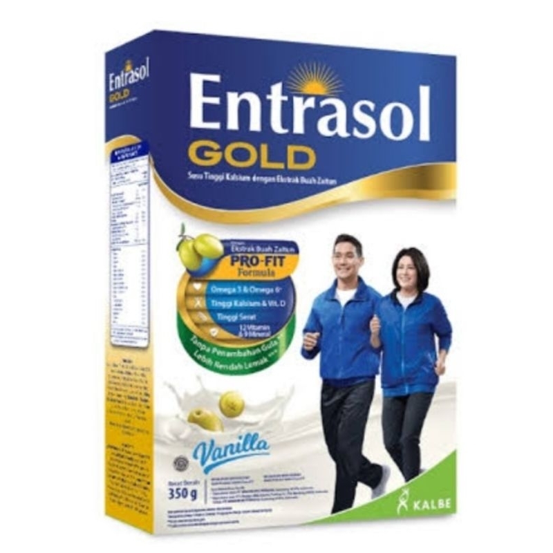 

Entrasol Gold Vanila 340 gram Susu Bubuk Nutrisi Dewasa