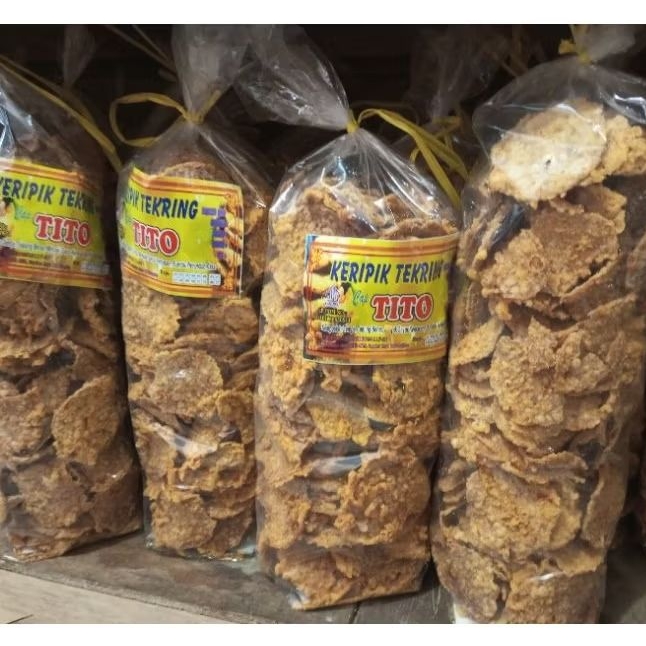 

1KG KERIPIK TEMPE TEPUNG ASIN GURIH RENYAH