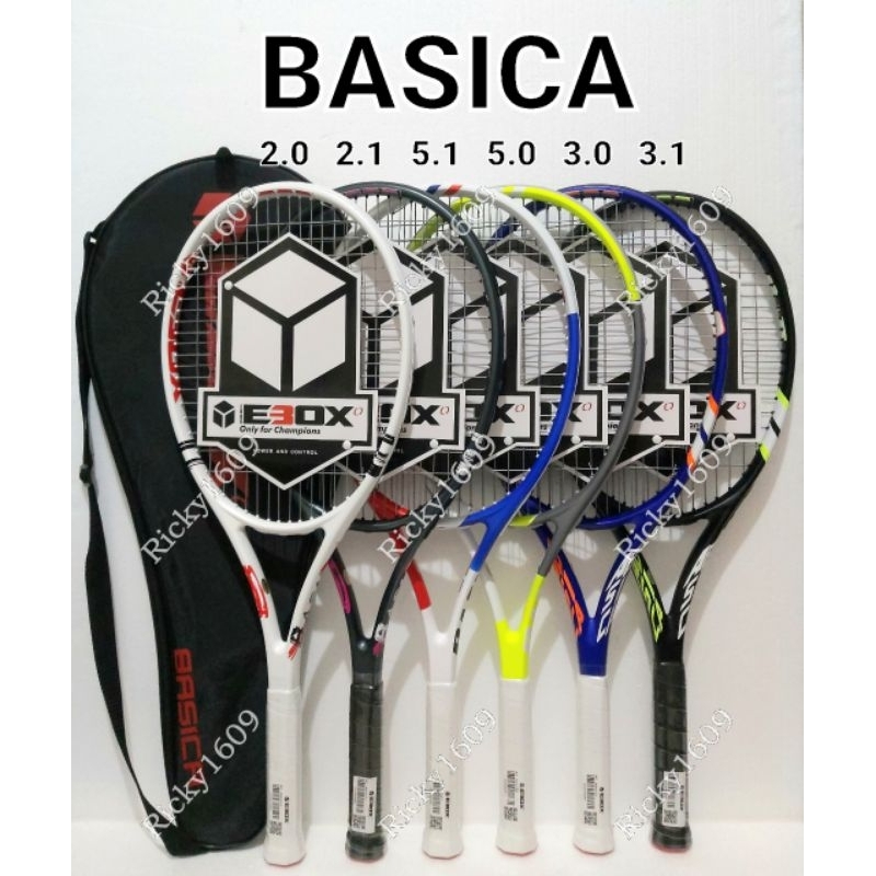 RAKET TENIS EBOX BASICA - FULL CARBON  (POWER AND CONTROL)  ORIGINAL EBOX