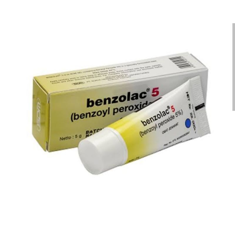BENZOLAC 2.5% BENZOLAC 5% OBAT JERAWAT / ACNE GEL