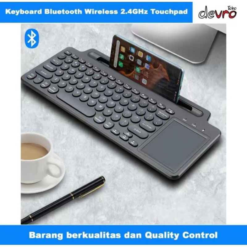 Keyboard bluetooth touchpad hp android