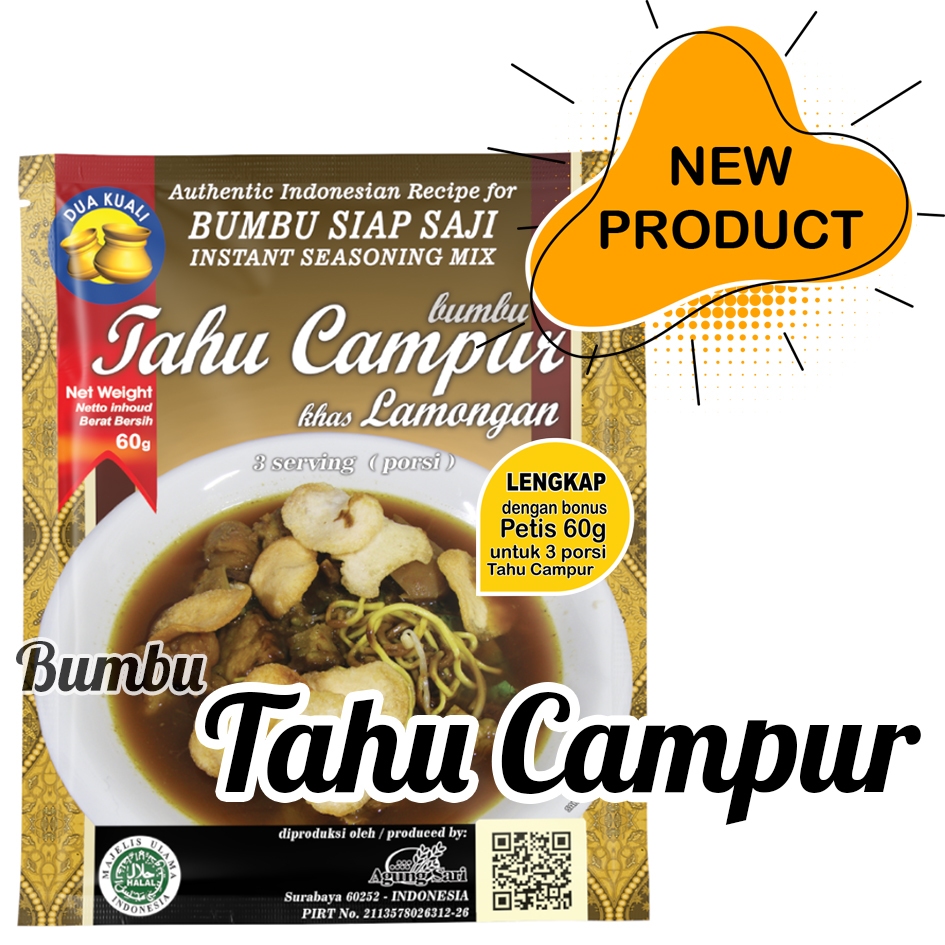 

Bumbu Dua Kuali Tahu Campur plus bonus Petis Udang