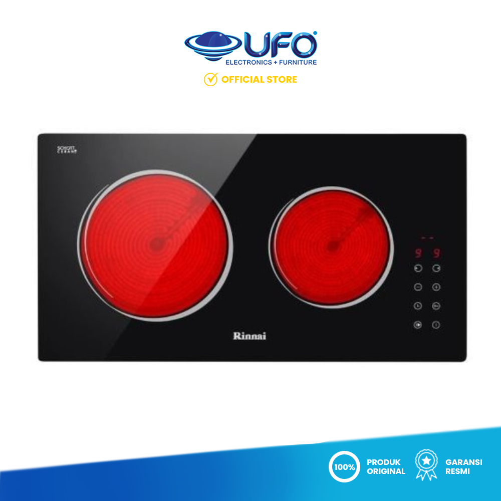 Rinnai RB5022ECB Kompor Tanam Listrik RB-5022E-CB