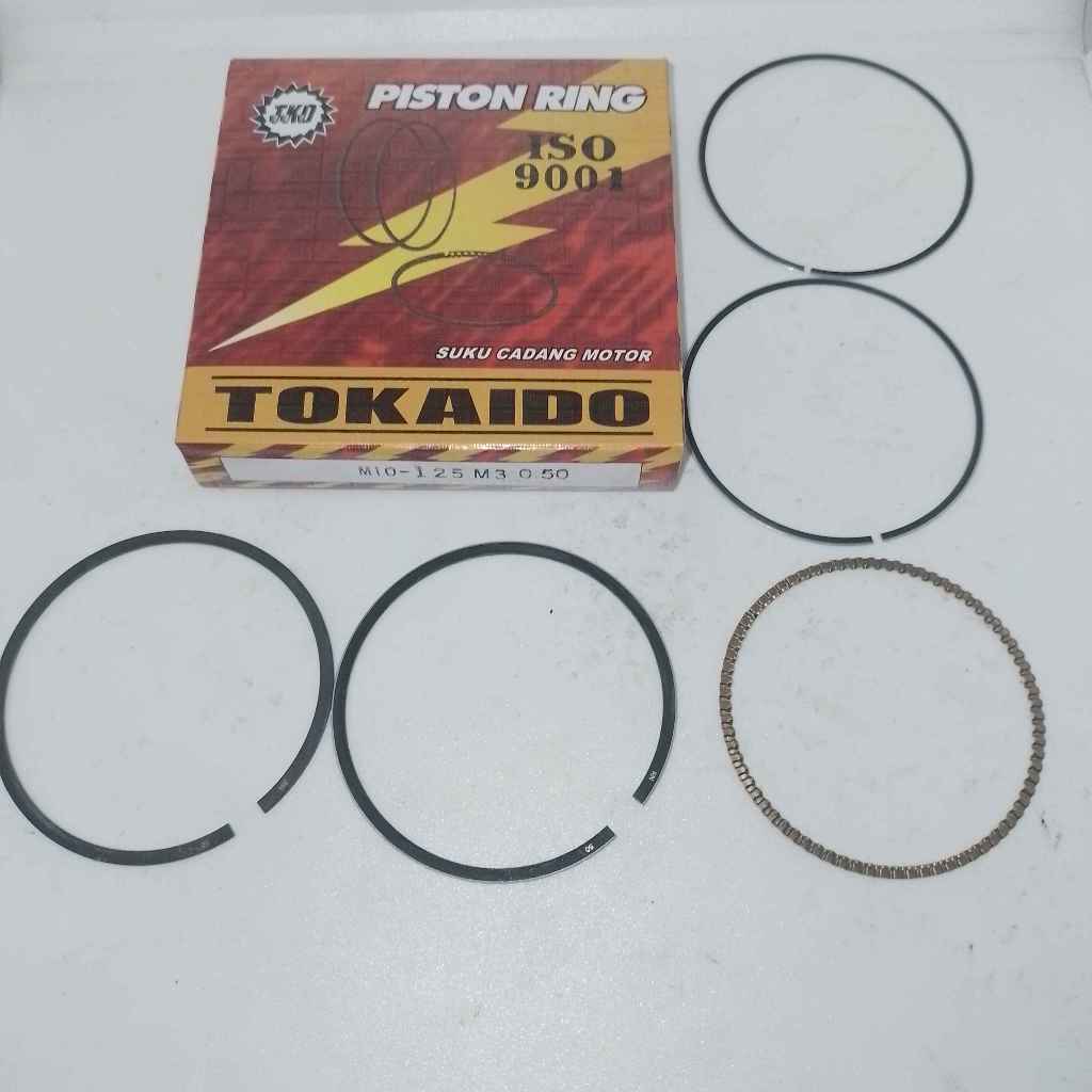 RING PISTON VEER SEKER SEHER MIO 125 M3 OS 50 TOKAIDO
