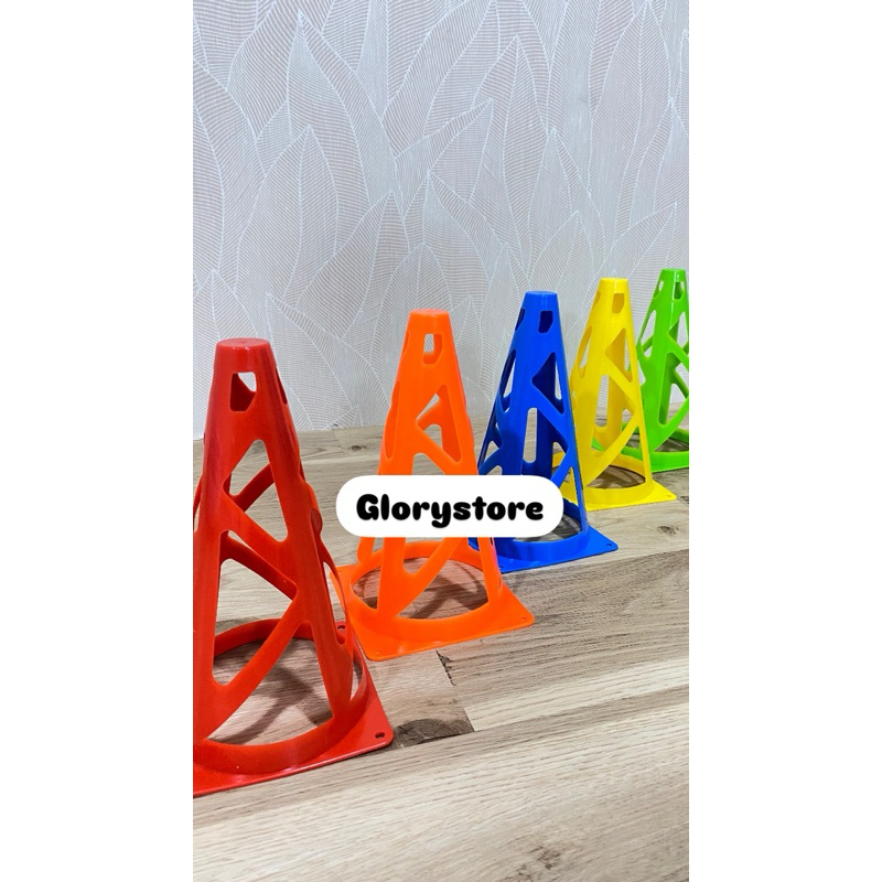 POTENCE MK836 CONE / CONES KERUCUT LENTUR UNTUK LATIHAN OLAHRAGA FUTSAL / SEPAKBOLA Cone Kerucut Len