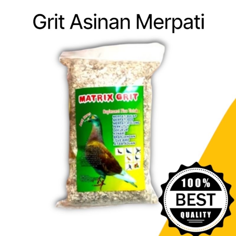 Grit Merpati Remisan Merpati Cangkang Kerang Murni netto 1kg