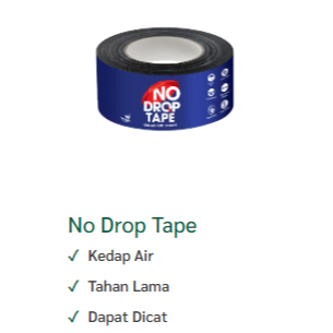 No Drop Tape Isolasi Anti Bocor meteran