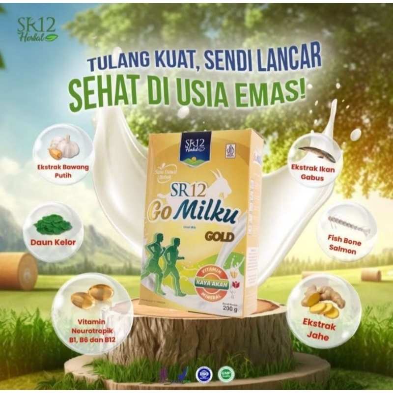 

Go Milku SR 12 Gold Halal Bebas Gula tinggi kalsium dan Aman di konsumsi