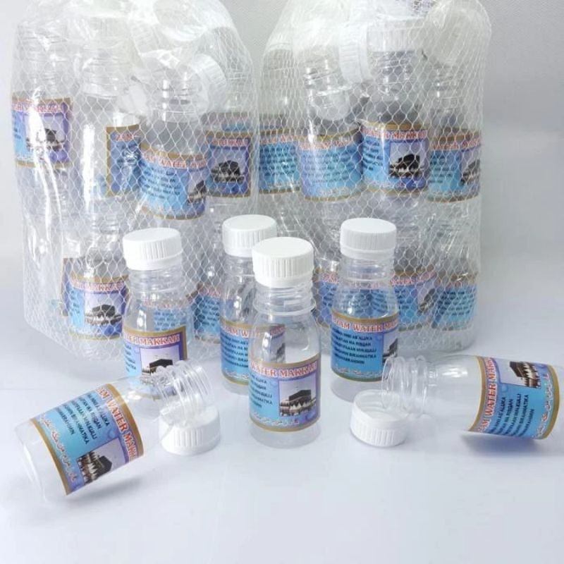 Botol air zam zam kosong 80 ml isi 25 pc / botol kosong 50 ml 25 pc