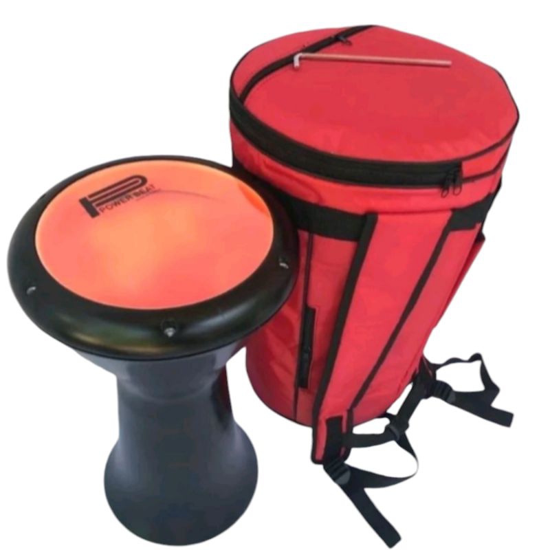 DARBUKA UKURAN 8INC POLOS  MIKA POWER BEAT FULL SET