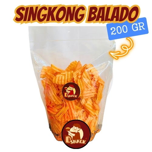 

Keripik singkong sambal balado 250g