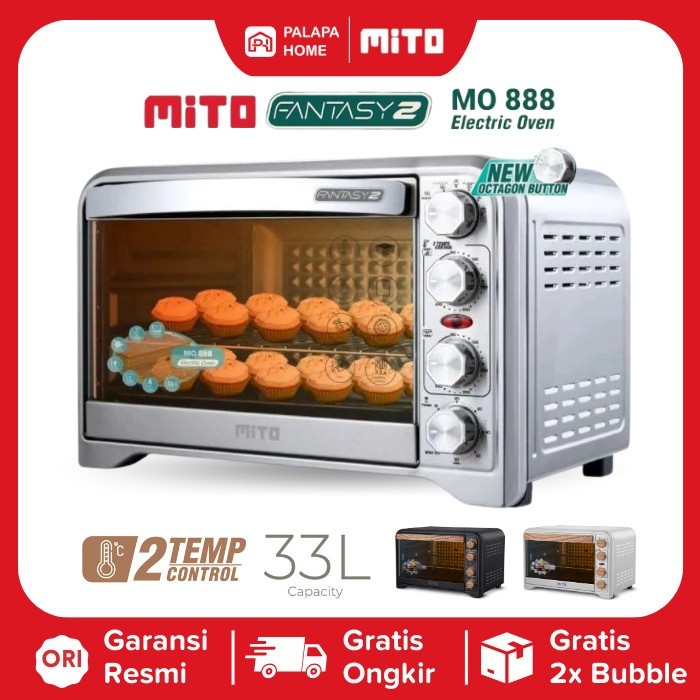 MITO OVEN FANTASI MO 888 | 33 LITER | OVEN | OVEN LISTRIK