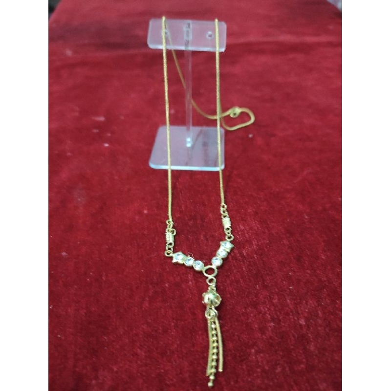 kalung mainan mata 6, kalung titanium, kalung kristal, kalung anak