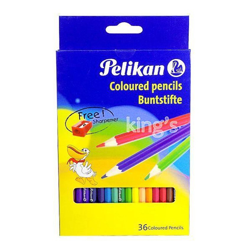 

PELIKAN PENSIL WARNA ISI 36 + SHARPENER