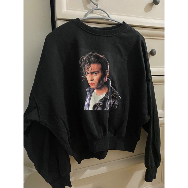 PRELOVED H&M HNM SWEATER SWEATSHIRT CRY BABY SHAWN MENDES OVERSIZE