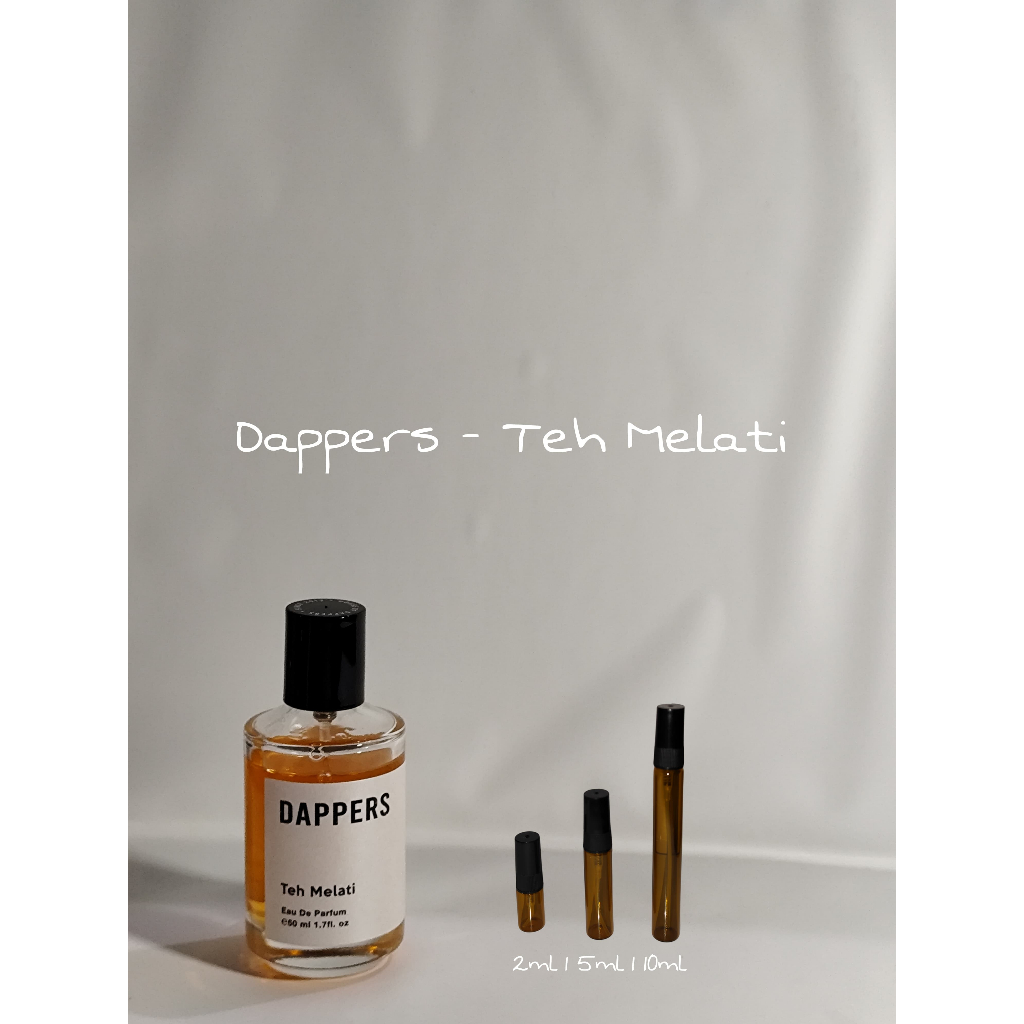 Decant / Vial Dappers - Teh Melati | 2ml | 5ml | 10ml - tokoloola -