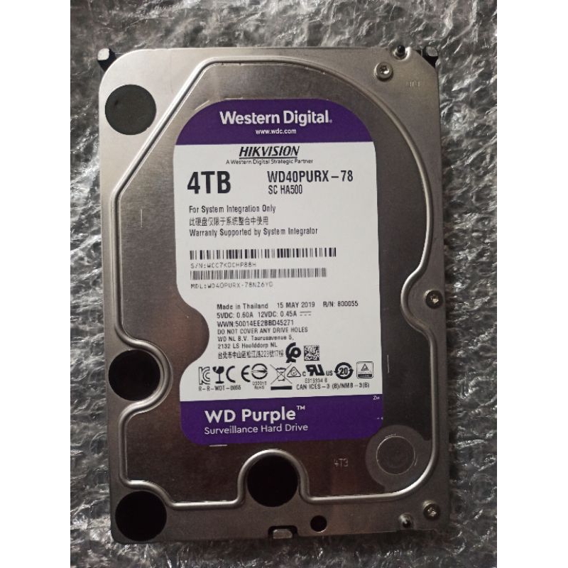 HDD WD 4TB