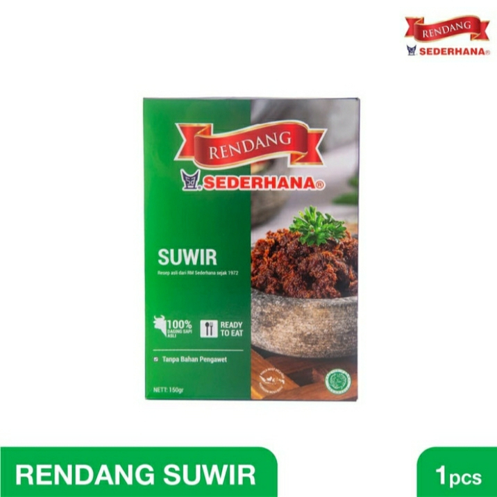 

Rendang Suwir Daging Sapi Omahan Kitchen