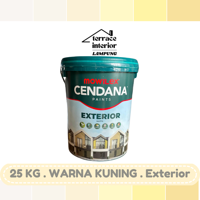 Cat Tembok Mowilex Cendana Exterior Warna Kuning 25kg