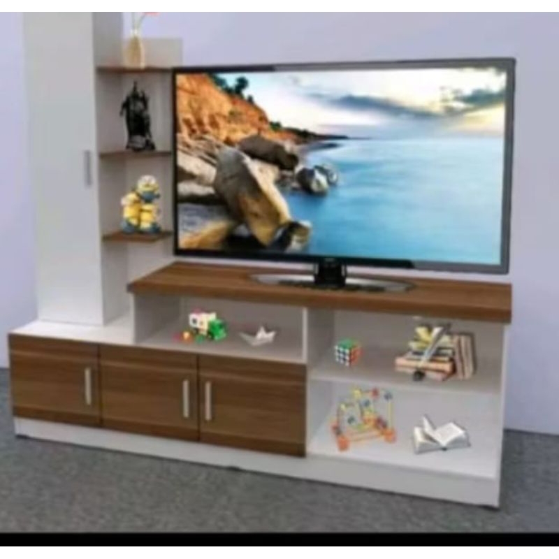 RAK TV BESAR / RAK TV JUMBO / Rak TV LEBAR  / LEMARI TV BESAR /LEMARI TV JUMBO / LEMARI TV MINIMALIS