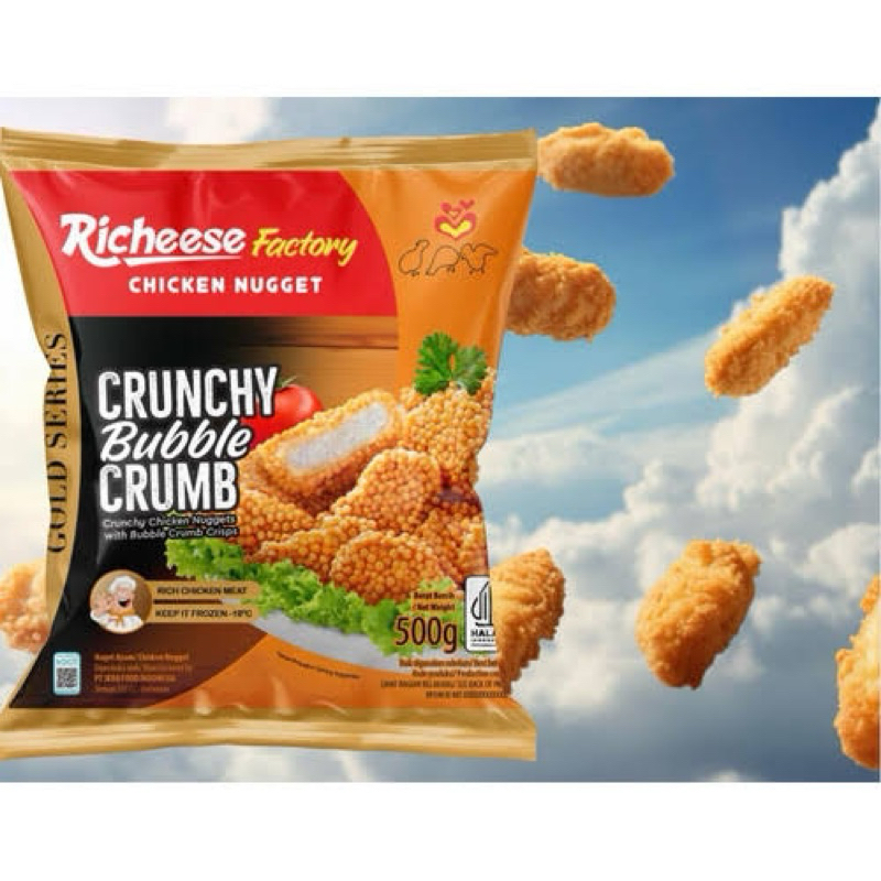 

RICHEESE FACTORY NUGGET BUBBLE CRUMB 500gr