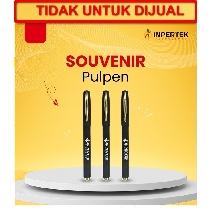 

Tidak Untuk DiJual INPERTEK Pulpen Hitam Ball Point