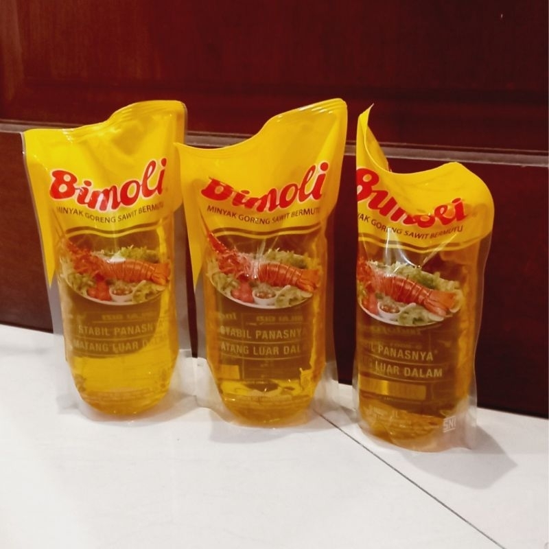 

Bimoli minyak goreng kemasan 1 L liter