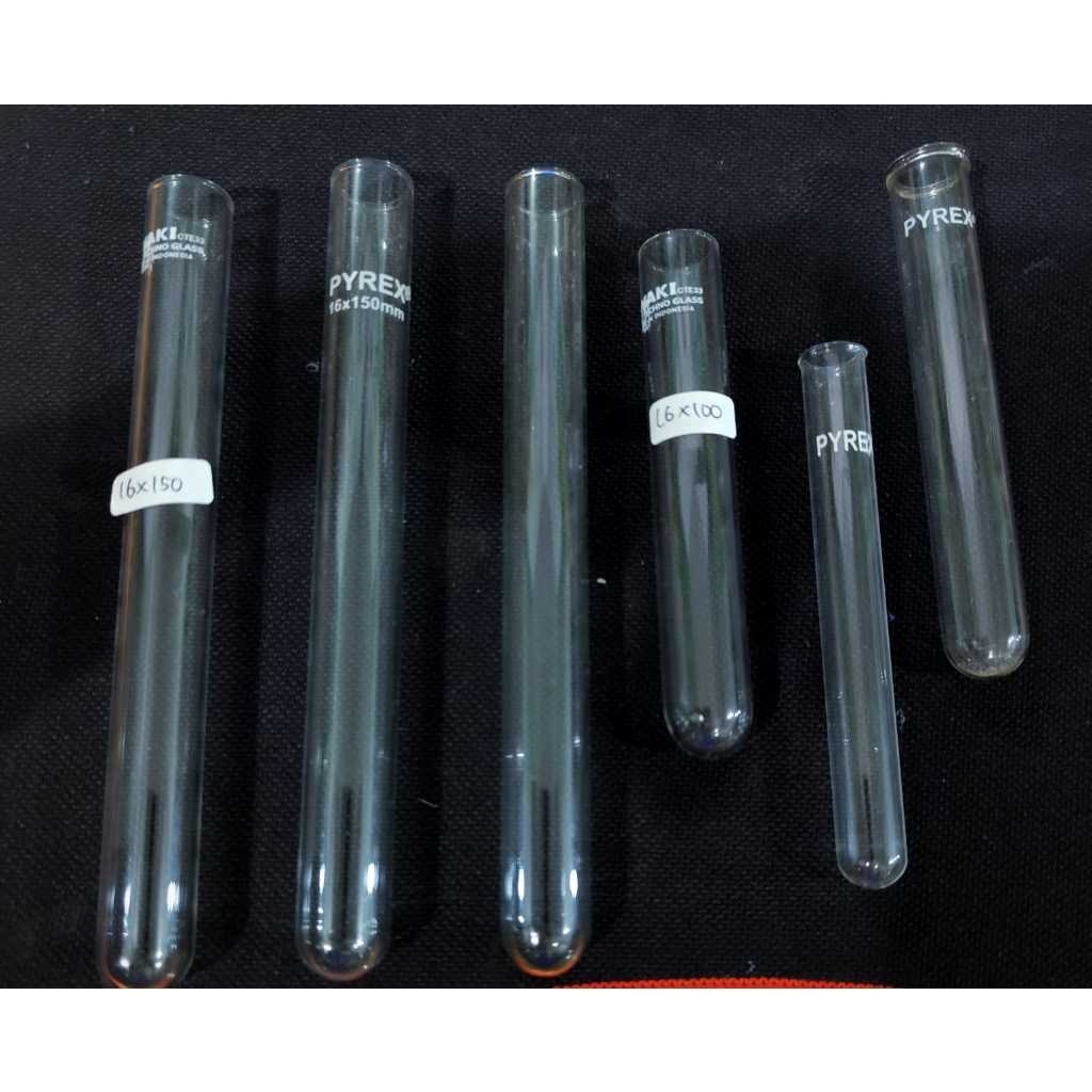 Tabung Reaksi Pyrex 16X150mm / 3 PCS