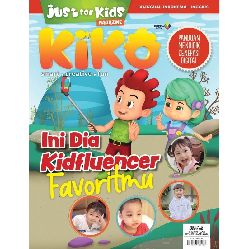 Majalah Just For Kids Edisi Agustus 2024