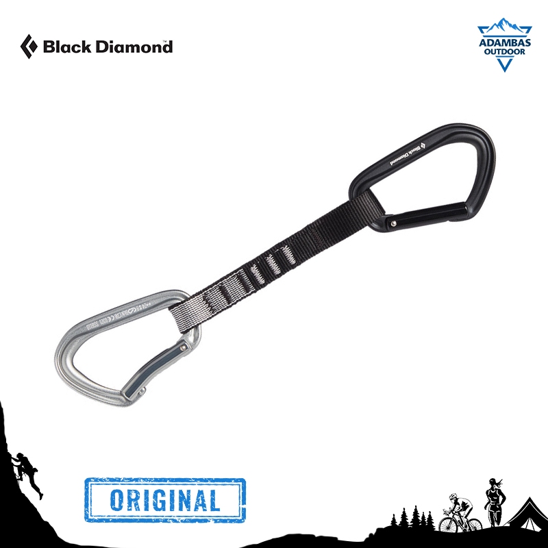 Black Diamond Hotforge Quickdraw 16cm - Karabiner Panjat