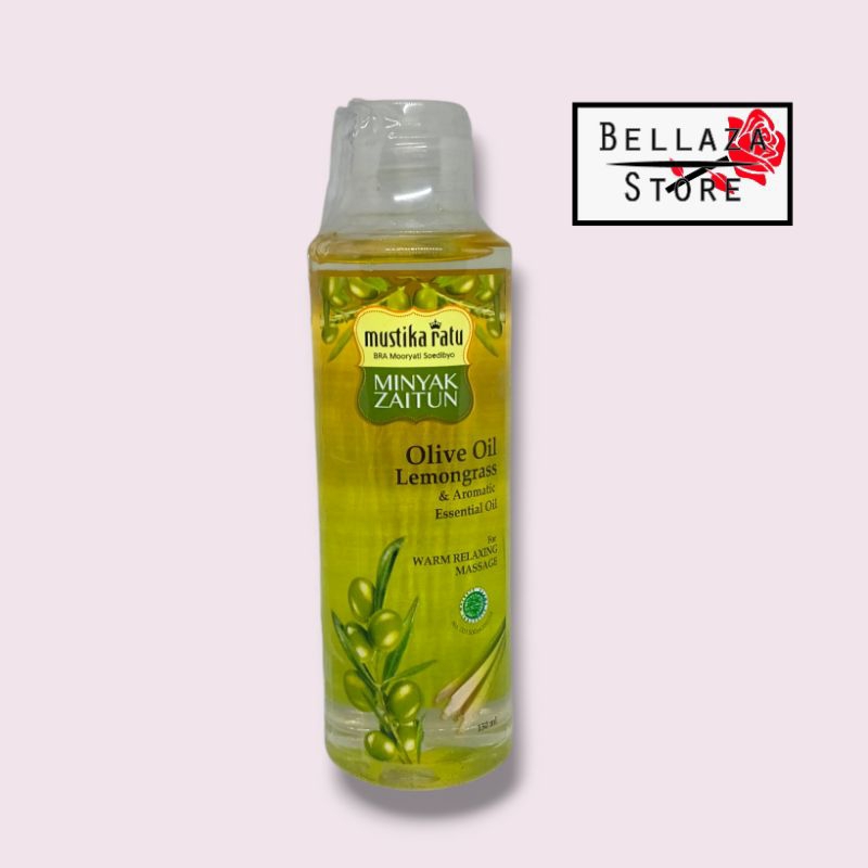 Mustika Ratu Olive Oil Lemongrass / Minyak Zaitun / Minyak Pijat