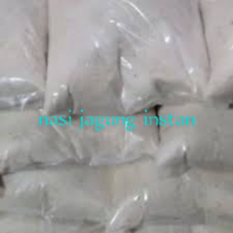 

nasi jagung putih instan 1kg terbuat dari jagung putih