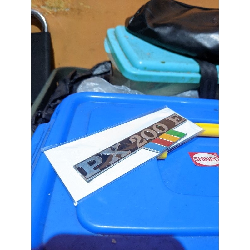 Emblem Vespa balok PX 200 E