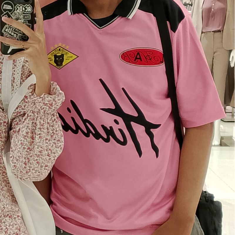 [PRELOVED] JERSEY HINDIA PINK L