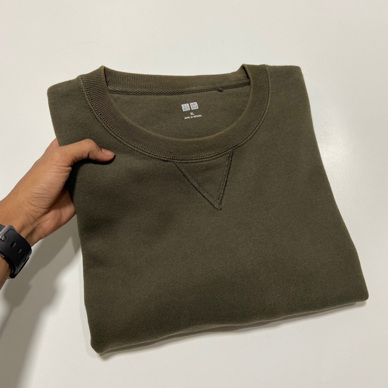 CREWNECK UNIQLO ARMY