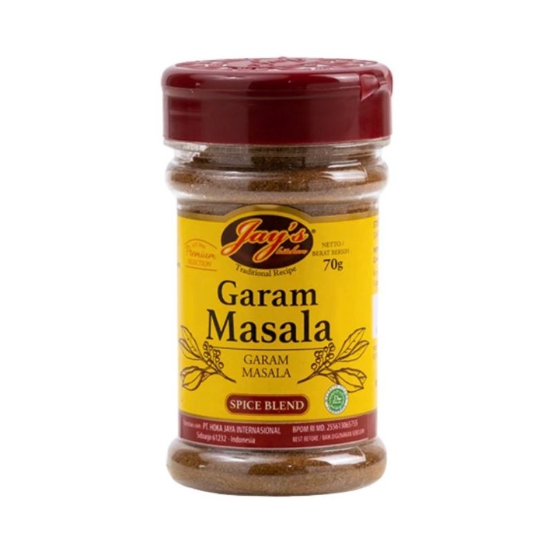 

Jay's Kitchen Garam Masala 70gram