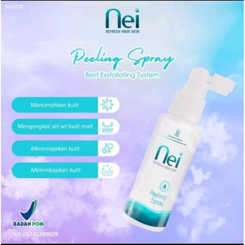 Nei Peeling Spray Penghilang Daki Mengatasi Daki Membandel Ampuh