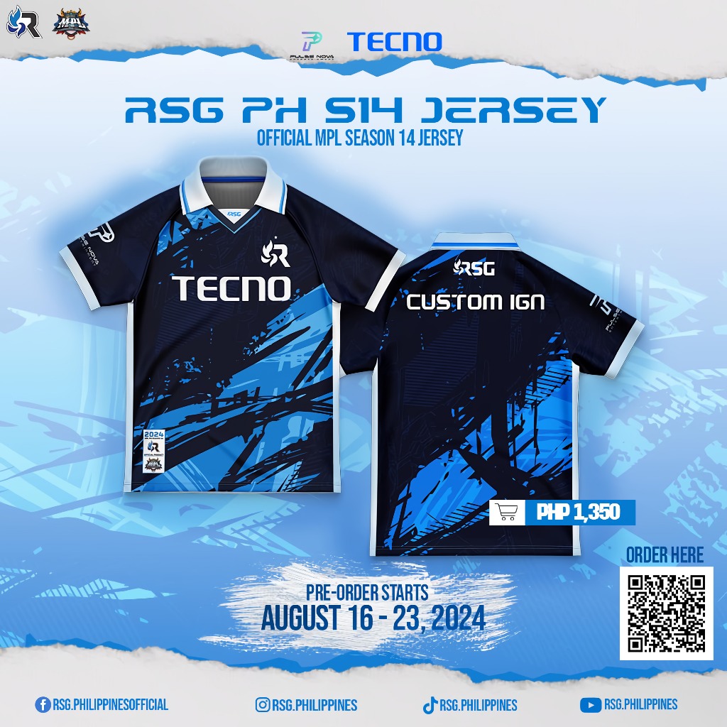 JERSEY RSG PH MPL S14 FREE CUSTOM NICKNAME