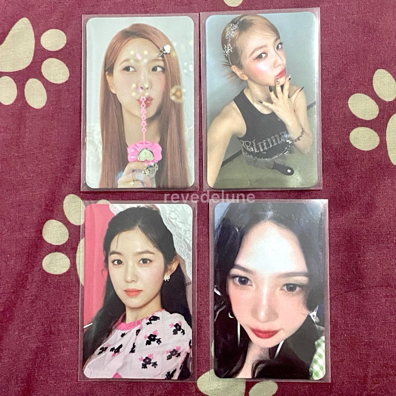 [READY] red velvet fancon my dear reveluv pc photocard irene joy yeri