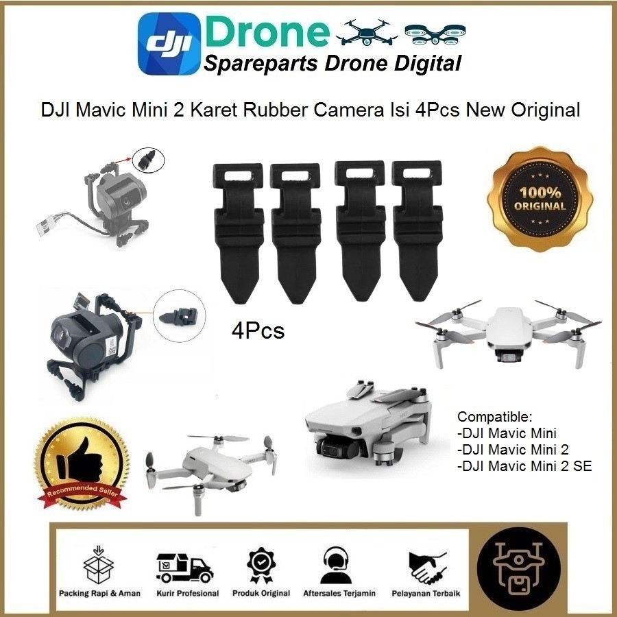 DJI Mavic Mini 2 Karet Rubber Camera Gimbal Original Mavic Mini /Mini 2SE/Mini Rubber Caret Gimbal