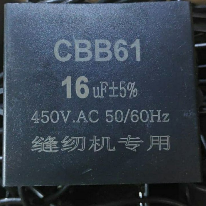 PRODUCT TERPOPULER Kapasitor 16UF 5 4VAC  Kapasitor Dinamo Mesin Jahit High Speed