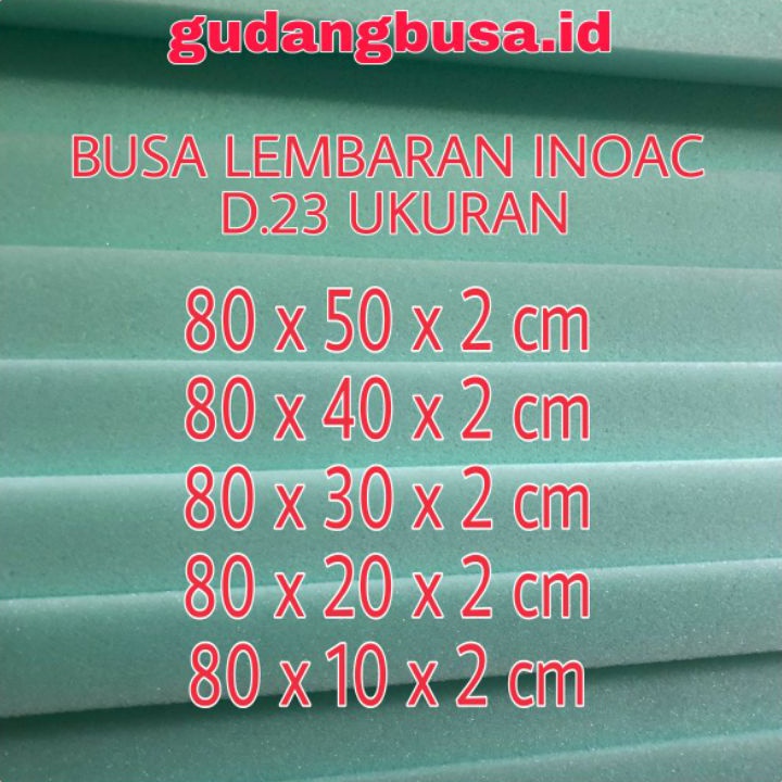 BIG PROMO busa lembaran inoac 2 cm