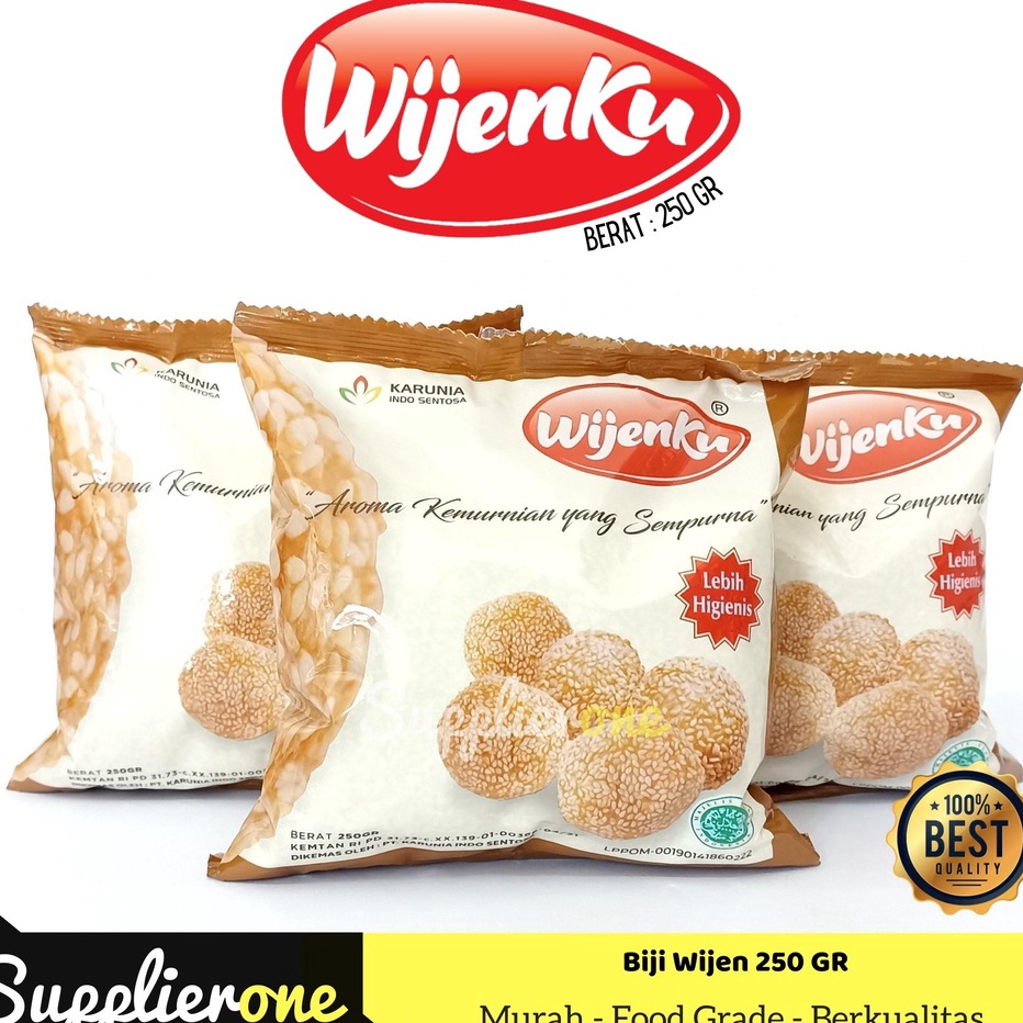 

DISCOUNT TODAY Wijenku Biji Wijen 25gr Biji Wijen Wijenku Biji Wijen Putih Hitam