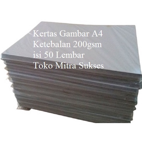 

SPESIAL AWAL TAHUN Kertas Gambar A4 2GSM