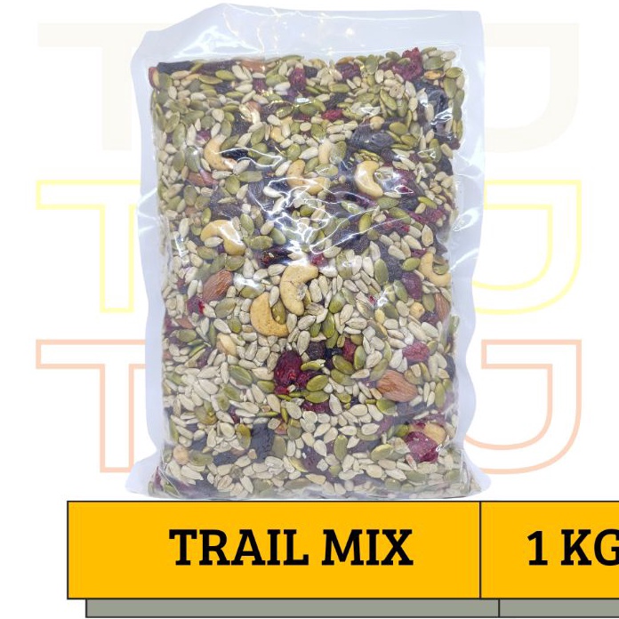 

DIJAMIN ORI TRAIL MIX 1 KG PREMIUM CEMILAN DIET MAKANAN SEHAT