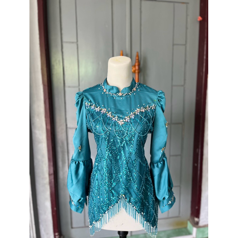 KEBAYA BLUE EMERALD PREMIUM
