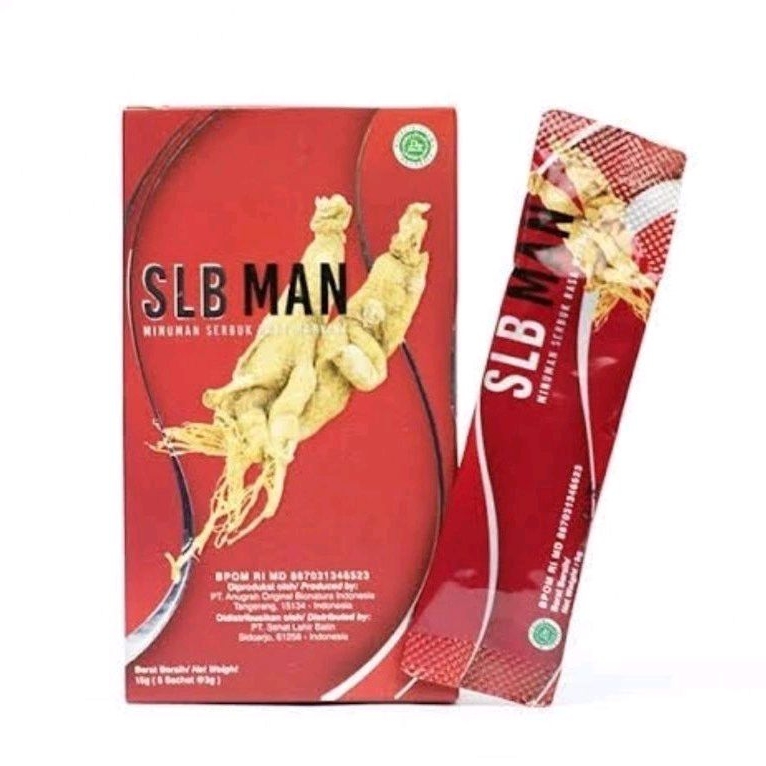 SLB Man Ginseng Asli Suplemen Pria Herbal - 1 Box